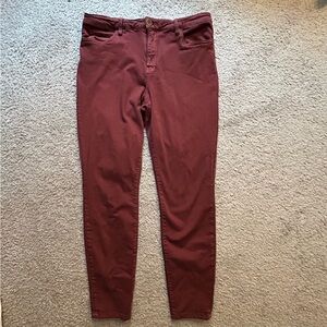 Kut from the Kloth Women's Wine Skinny Jeans